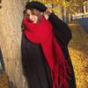 Women's High-End Mohair Imitation Cashmere Scarf - Warm, Versatile Shawl & Neck Warmer