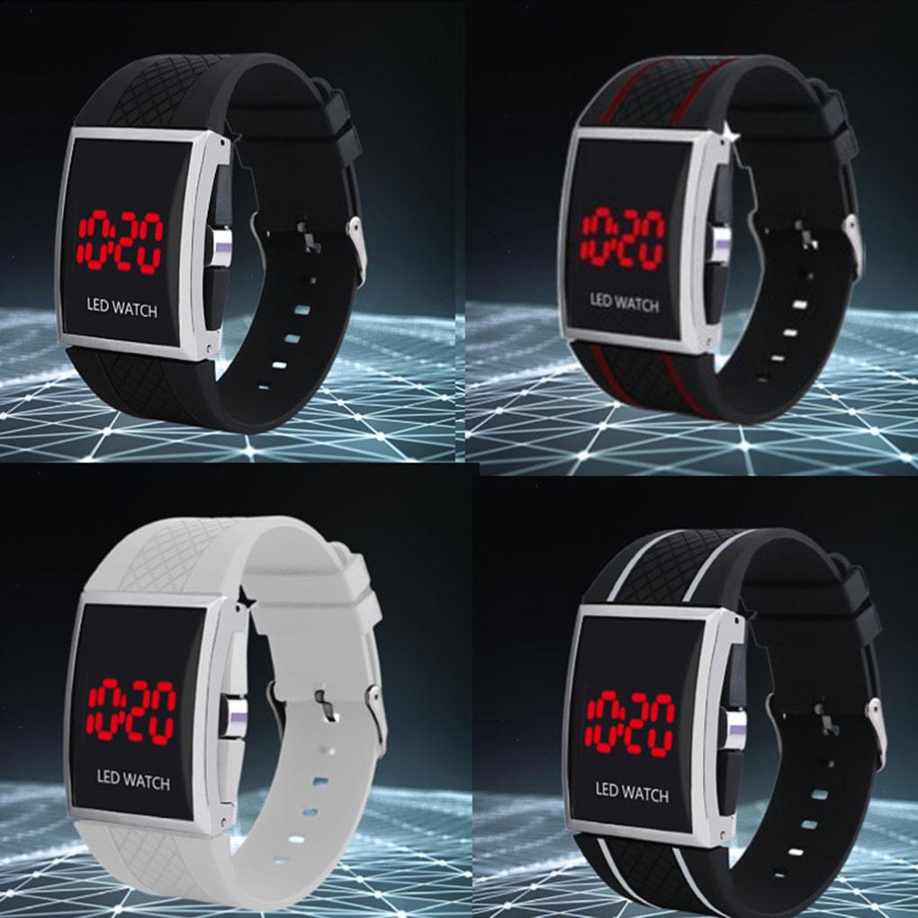 Business Style Men S Electronic Wrist Watch Fashionable And Convenient For Timing Digital