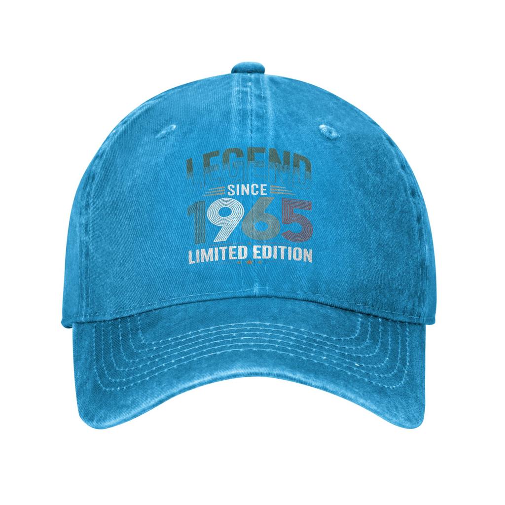 60 Jahre Alte Legende Seit 1965 60. Geburtstag Sonne Baseballkappe Herren Design Hip Hop Hüte Sommer Streetwear Outdoor Baseballkappen