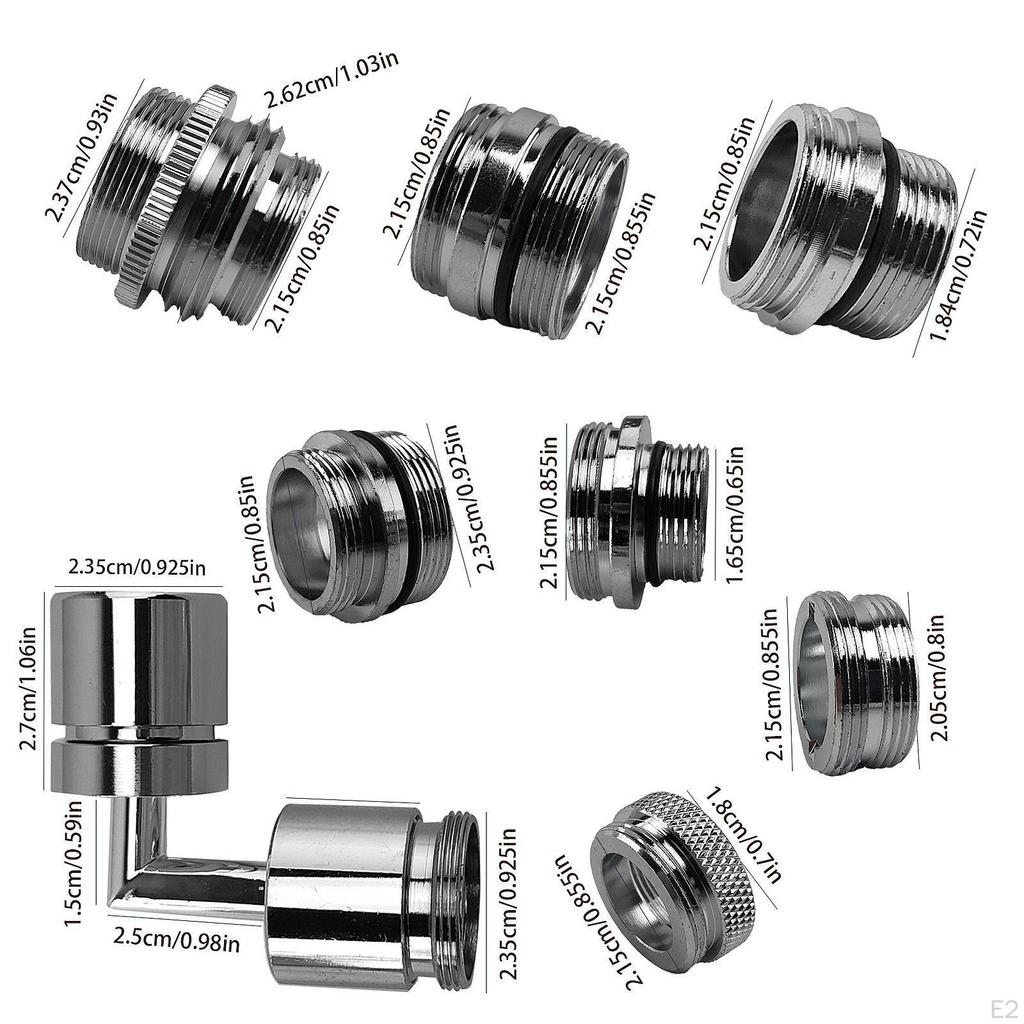 720 Degree Extender Aerator Kit Tap Sturdy Lightweight Practical Booster Faucet for