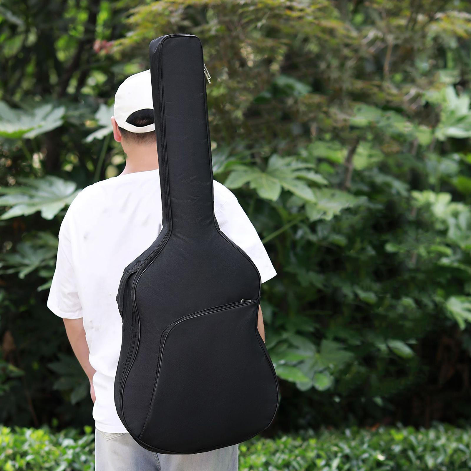

Сумка для акустической гитары, электрический бас, сценическое выступление, рюкзак с двумя ремнями for 36inch