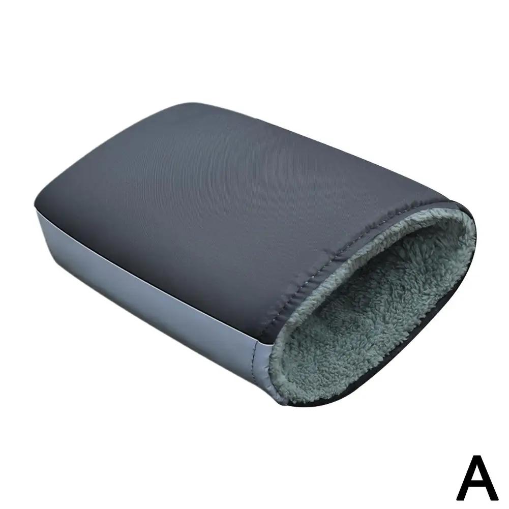 

Зимний мотоциклетный флисовый теплый чехол для ручки, холодный и ветрозащитный, электрический, теплый, утолщенный, изоляционный, велосипедный U6H7