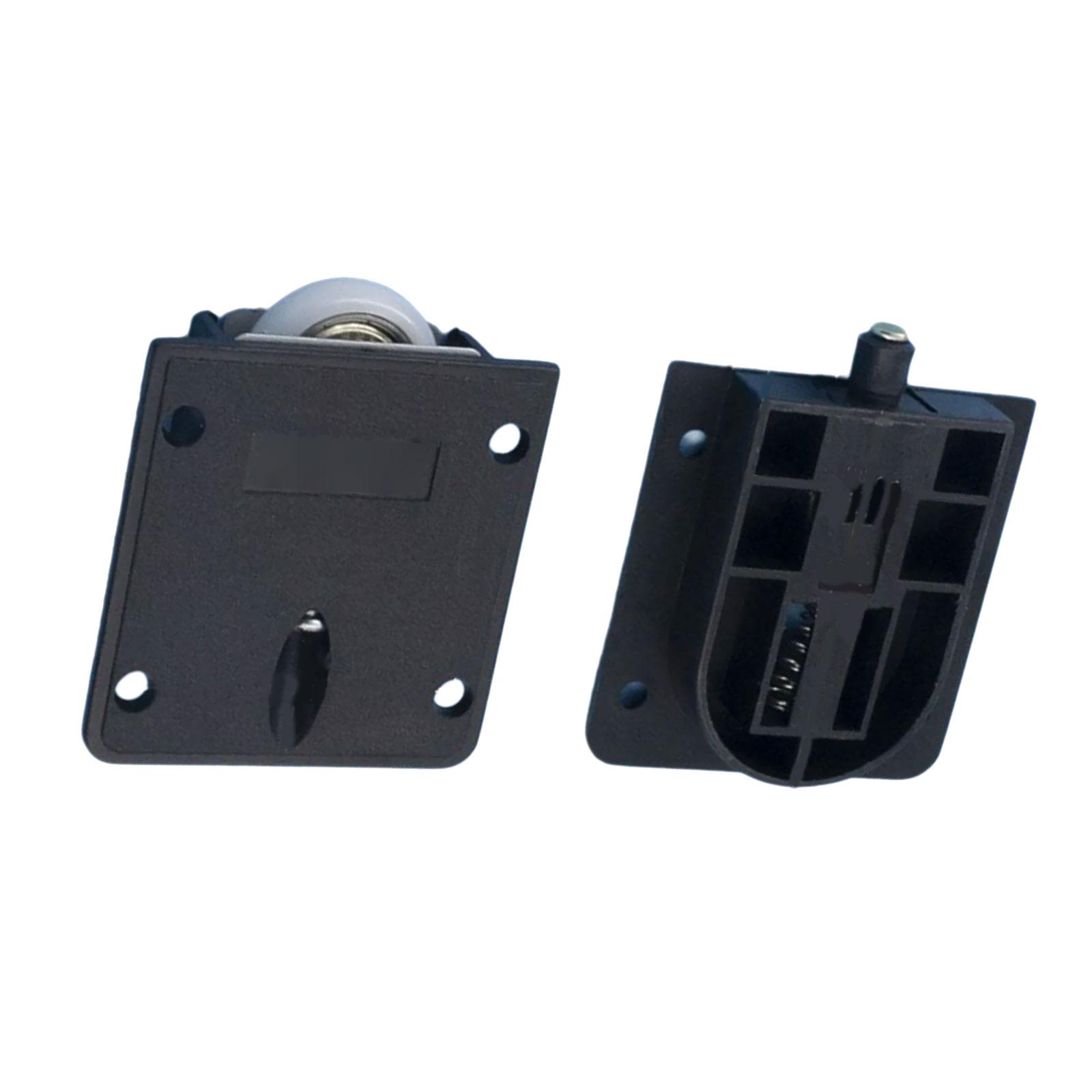 

Нижние ролики для раздвижных дверей шкафа-купе Пластиковые материалы для плавной и бесшумной работы Простые в установке для ежедневного использования Plastic