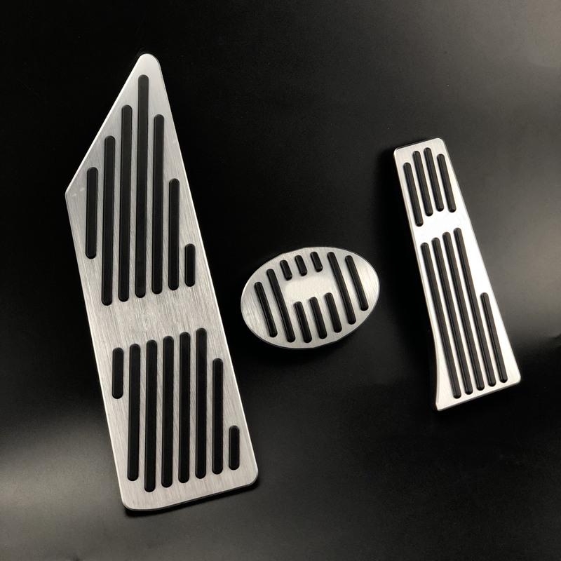 Autozubehör für BMW F48 X1 F39 X2 F45 2er AT Gasbremse Fußstütze Pedalauflagen Gas Kraftstoff KEIN Bohren