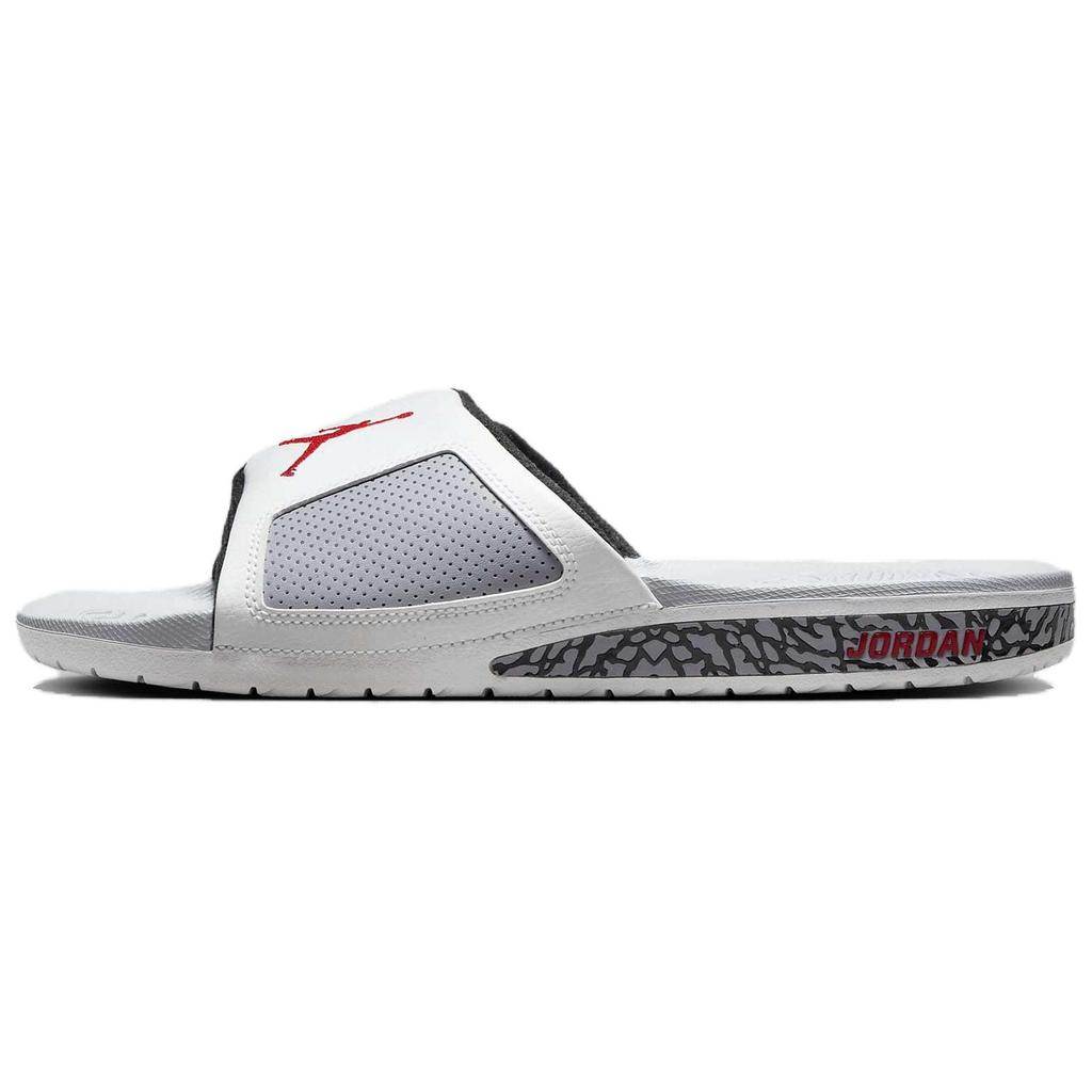 New JORDAN Hydro Iii Summit White Cement Grey Black Fire Red 854556-101