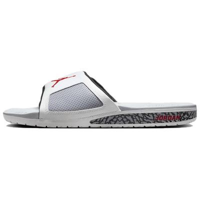 Air Hydro 3 Retro Slide White Cement Men Sneakers Summit-White Cement-Grey Black 854556-101