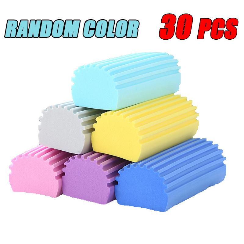 1-40PCS High Absorption Cleaning Sponge All Purpose Dust Removal Tool for Blinds Window Glass Tiles Bathroom Scrub Brush Clean