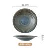 Japanese Kiln Ceramic Deep Plate Hotel Display Plate Creative Cold Dish Plate Pasta Plate Shallow Bowl