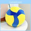 Volleyball Plüsch Bärenkissen mit langem Plüschmaterial für Zuhause und als Geschenk