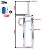 Furcă MTB SUNTOUR XCM 26 27.5 29 inch Control pe umeri Blocare Mecanică Aluminiu Arc cu Ulei Furcă 100mm