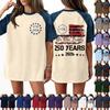 Denim Patchwork Shirts For Women Stand Collar Casual Blouse Short Sleeve Comfy Tshirt Spring Summer Fashion