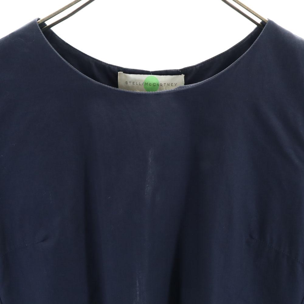 Stella Mccartney Short Sleeve Blouse 36 Navy Women Used