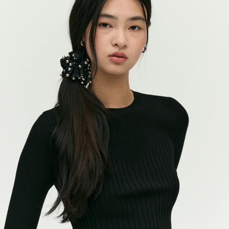 

E.B.M (Издание от Michaa) Скранч с никелевой отделкой EMP1AHA020 SKY BLUE_FREE