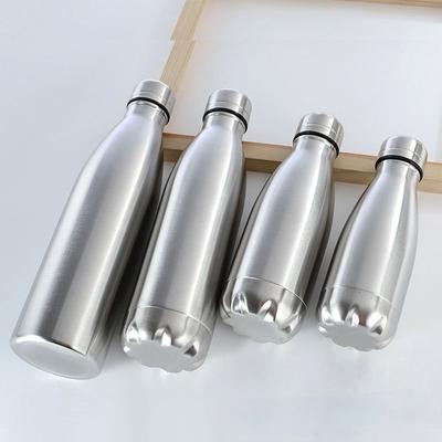 Stainless Steel Canteen Kettle Outdoor Camping Hiking Water Bottle Portable Large Capacity Cola Leakproof Drinking Bottle