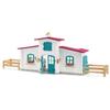 Centre équestre modulable de Lakeside pour chevaux, coffret figurines avec 115 éléments, Schleich 42567 Horse Club