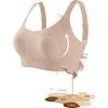 OEING Wireless Bra for Large Bust Women, No Trace, Side Support, Anti-Sagging, Soft Support, Ultra-Thin Sports Vest Bra