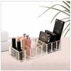 8 Slots Cosmetic Organizer Powder Storage Box Household Women Makeup Tool Case Cosmetic Storage