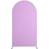 U-Shaped Iron Arch Kit with Elastic Cloth Cover for Parties & Weddings