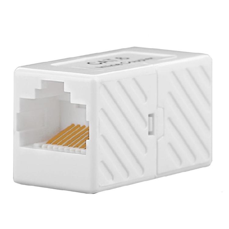 RJ45 Cat6 Netzwerkkupplung Cat6A Ethernet-Stecker für effiziente Datenübertragung für Heimbüro, Bildungseinrichtung