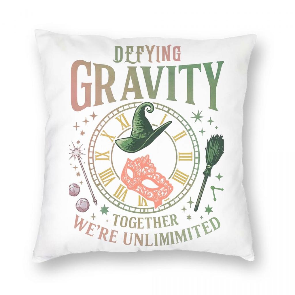 Wicked For Good Glinda Pillowcase Soft Polyester Cushion Cover Decor Throw Pillow Case Cover Home Square cm