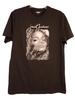 Nuova T-shirt per Adulti Media con Foto e Firma di Janet Jackson Anni '80 '90 Musica Pop