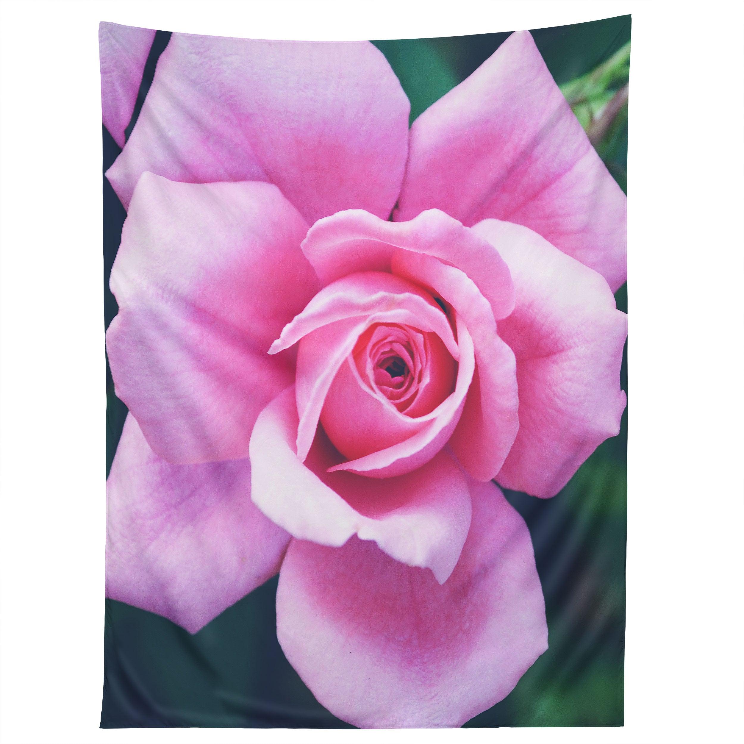 DARLING PINK ROSE tapestry 75x100