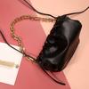 Same With 2021 New Handbag Shoulder Bag Thick Chain Fold Cloud Bag CLE