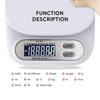 Digital Accuracy Scale For Ingredients LCD Screen Auto Shutdown 7kg Capacity top sale