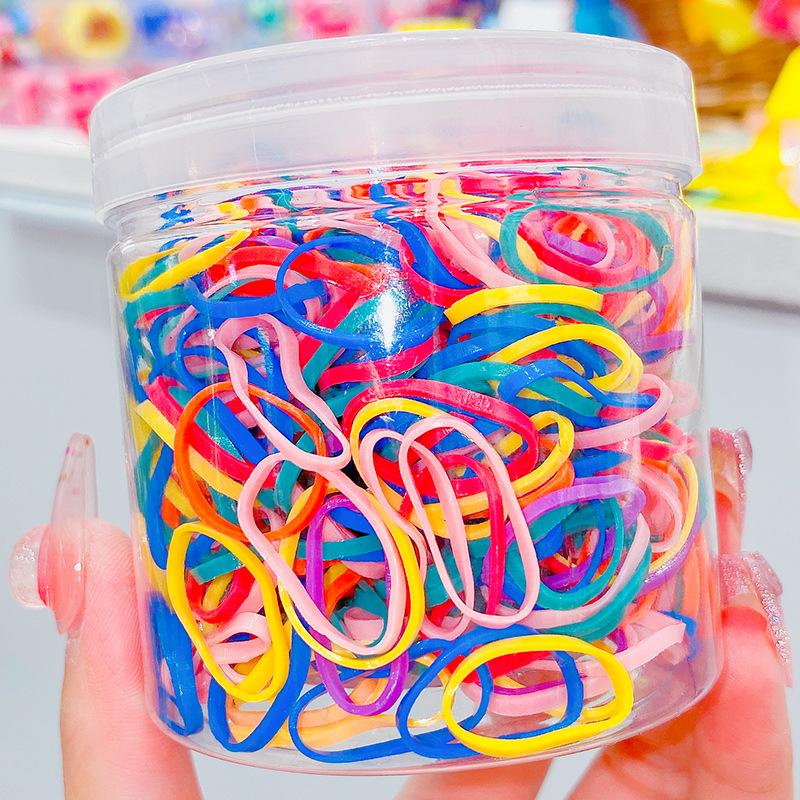 

Красочные резинки для волос без боли для детей и женщин - Резинки для девочек, малышей и принцесс