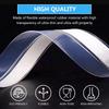 5M/10M Door Bottom Seal Strip Weather Window Rubber Seal Weatherstrip Windproof Dust Self Adhesive Door Windshield Sealing Tape