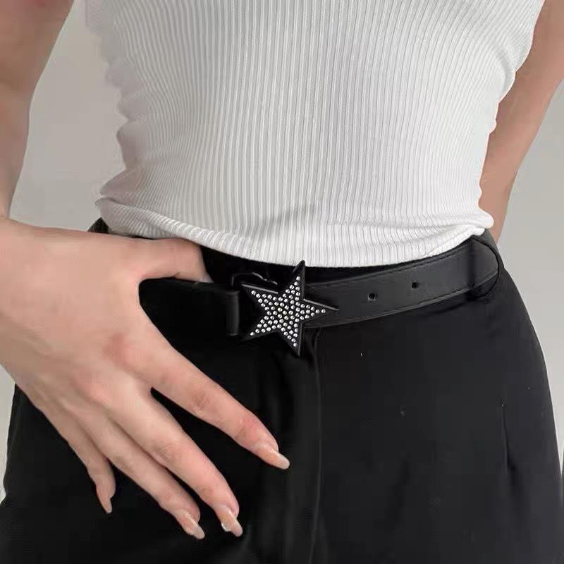 

Women s Black Leather Belt for Summer - Versatile Decorative Belt for Jeans and Suits. 105 cm чорний