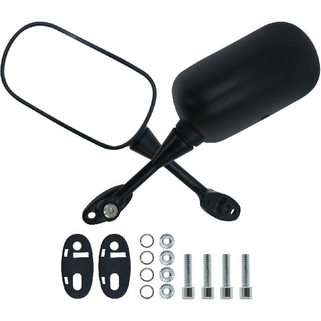 

Motorcycle Rearview Mirrors Side Mirrors Black for Honda CBR600RR/1000RR/600F4/250R/300R/500R/900RR,for Ninja 250R Katana GSX600/750F Suzuki