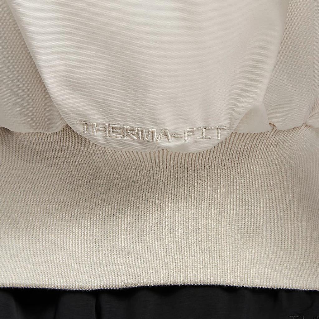 New Nike AS W NSW CLLCTN REPEL ZIP JKT Puffer Jacket Women's Ecru FV7819-104