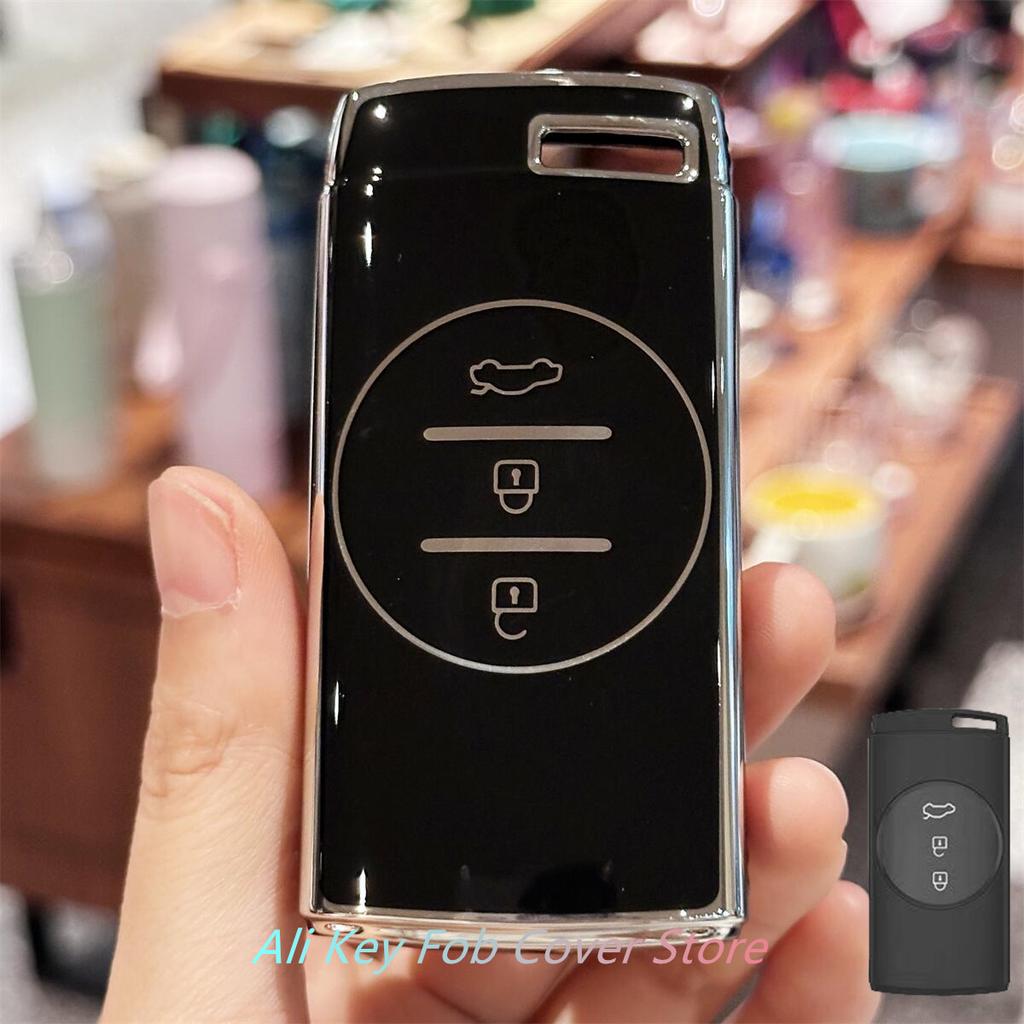 Key Fob Cover Keyring Car Keychain For Chery Tiggo 7 Pro 8 Pro Exeed Tiggo 2 3x Arrizo 5 Pro Gx 5x EQ7 Tiggo 4 Car Accessor