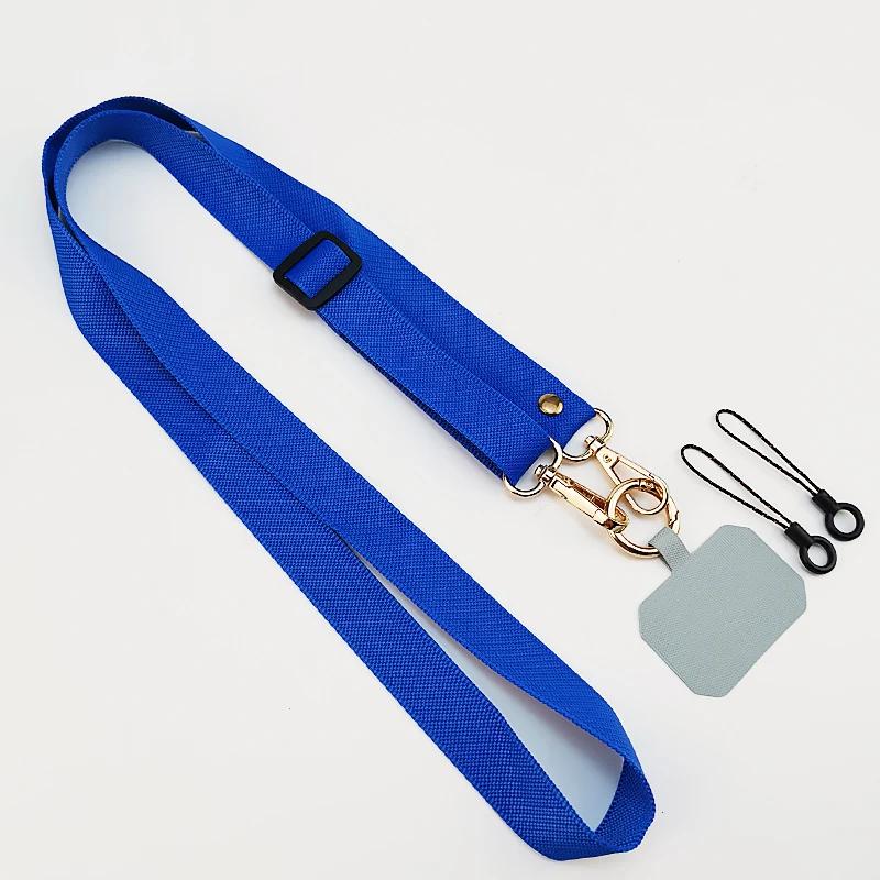 Universal Adjustable Crossbody Phone Lanyard Strap Neckband Mobile Phone Rope Neck Straps Cell Phone Case Anti-lost Lanyards
