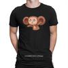Cheburashka Helpless Man's TShirt Cheburashka Crewneck Short Sleeve Fabric T Shirt Funny Top Quality Gift Idea