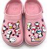 12-Piece Snoopy Cartoon Shoe Charms Set for Clogs, Sandals, and Garden Shoes