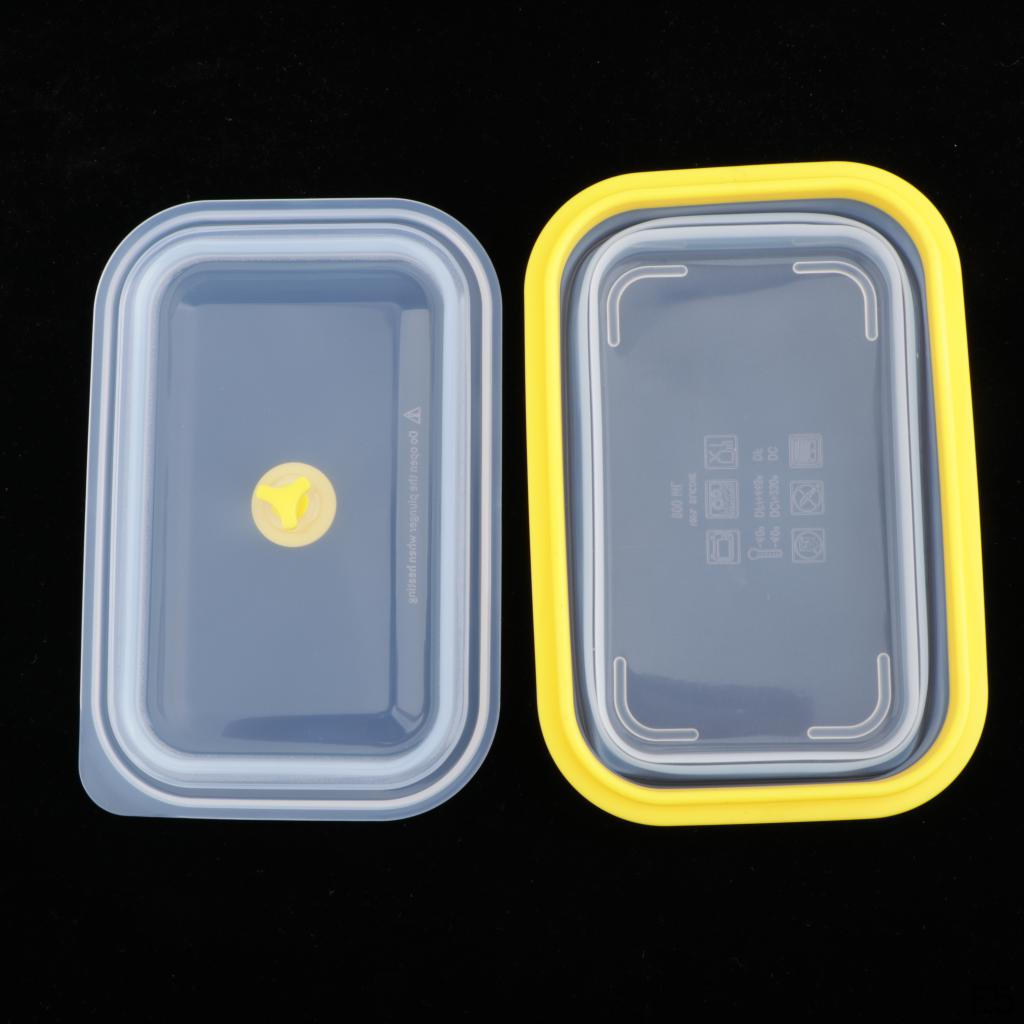 Container - Silicone Lid Collapsible Lunch Oven, Microwave, zer