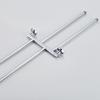 Cross-Rotating Stainless Steel Bathroom Towel Rack