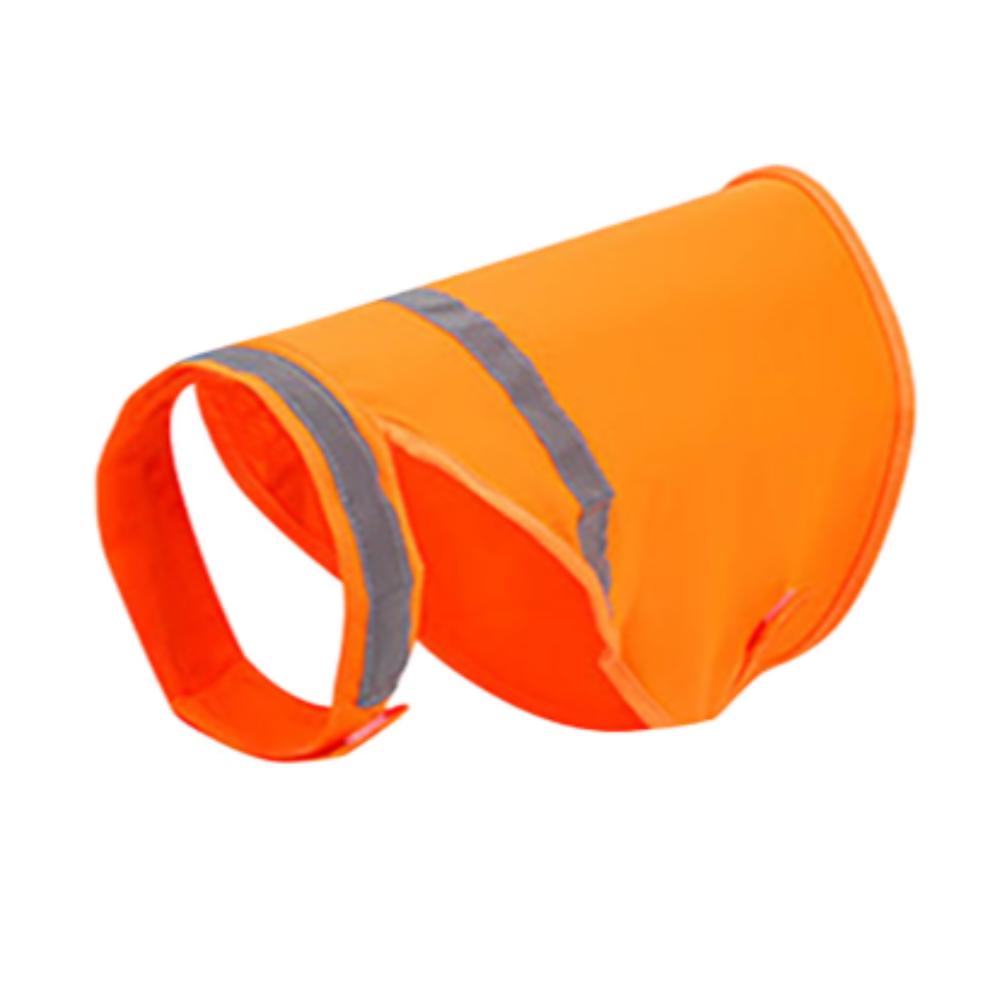 

Дышащий светоотражающий жилет безопасности для собак, флуоресцентная одежда для питомцев, пальто, куртка для щенка, видимость во время бега S