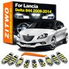 ZITWO 11Pcs LED Interior Dome Map Reading Trunk Light Bulb Kit For Lancia Delta 3 MK3 III 844 2008 2009 2010 2011 2012 2013 2014