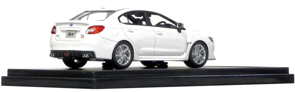 Salut Story Subaru WRX S4 EyeSight Crystal White Pearl Produit fini 1/43 2.0GT-S (2014)