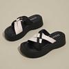 Fashion Round Nose Sumer Womans Sandal Brand Gym Shoes Black Flip Flops Sneakers Sports 2025g Stylish In Offers Luxury Zapatiilas
