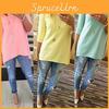 Stylish Women's Loose Medium Sleeve T-shirt Spring Blouse Ideal For Daily Casual Wear