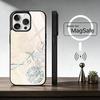 Travel Airplane R-Route  Phone Case For iPhone17,16,15,14,13,12,11 Plus,Pro Magnetic For Magsafe Wireless Charging