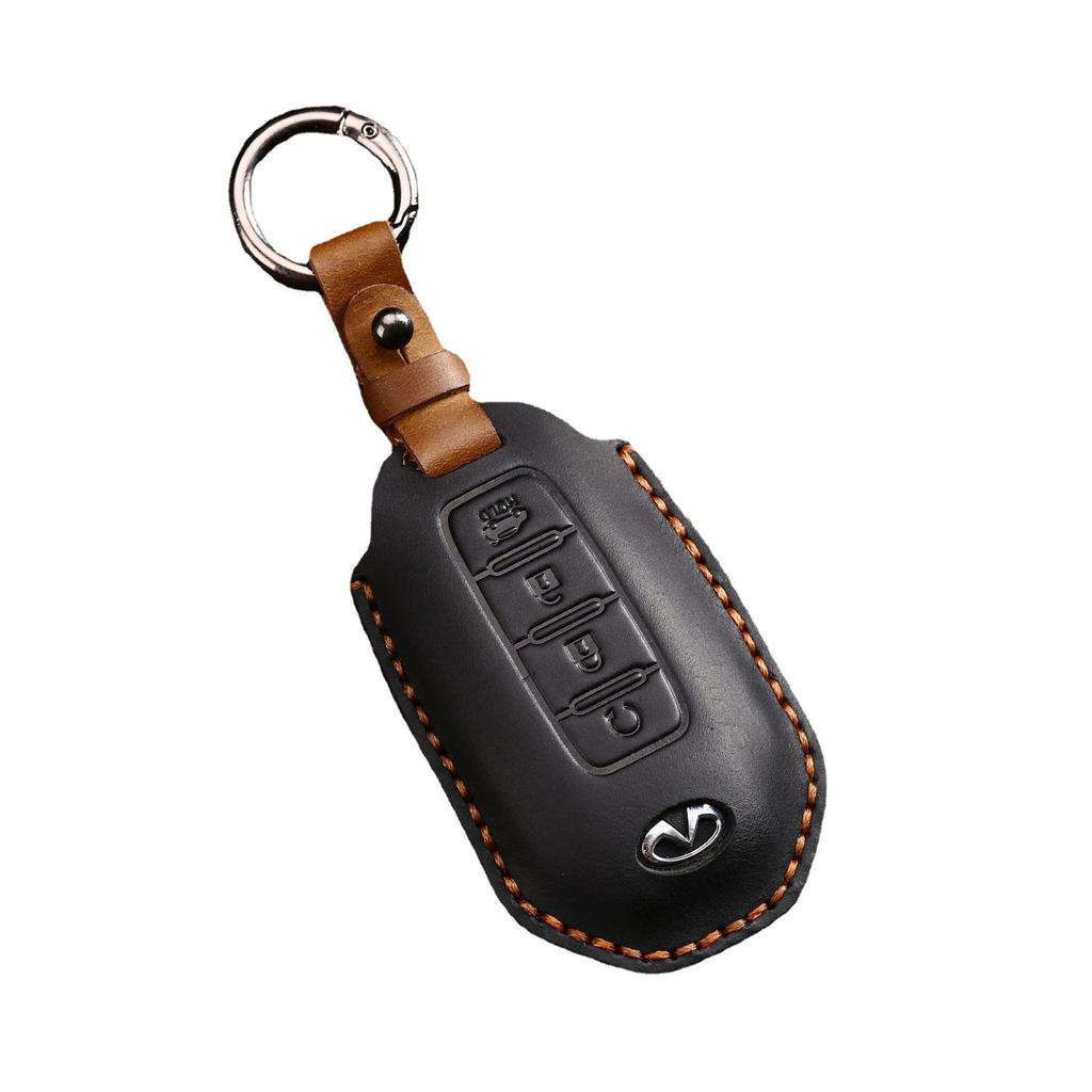 Genuine Leather Key Cover for Infiniti: High-End Protection