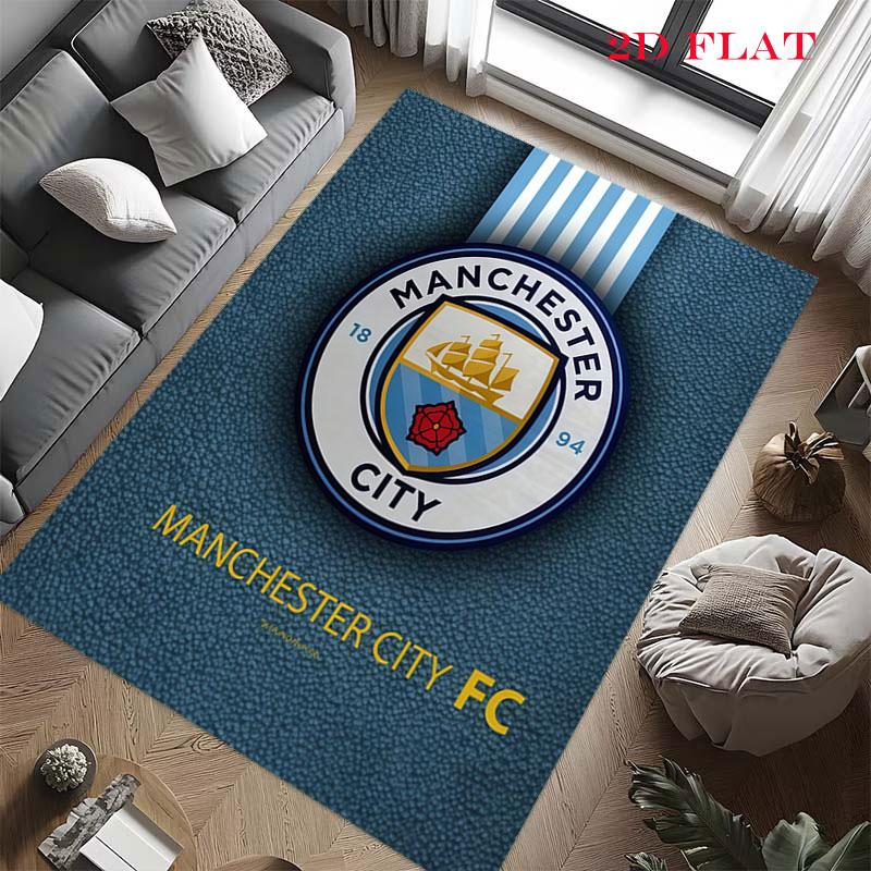 Elite MCFC Selectie Tapijt Vloerkleed voor Woonkamer Slaapkamer Huis Bank Decoratie, Kinderen spelen Antislip Vloermat