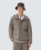Snowpeak Apparel Paperly Utility Windbreaker (S25Zmlwb54) Vintage Khaki