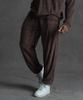 PHERMENON Standard Terry Jogger Pants - Brown