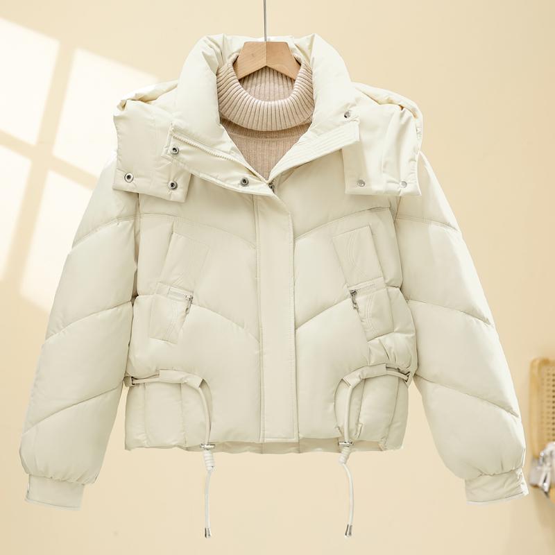 Fashion Women's Winter Jackets Hooded Casual Thick Short Parkas Female Warm Coat